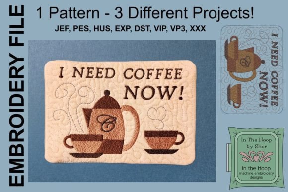 I Need Coffee Mug Rug: A Designer’s Review