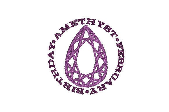 Review: Amethyst Faceted Pear February Birthday Design