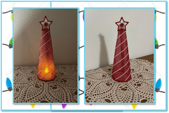 Review: Striped, Tall Christmas Tree-FSL for Craft Fairs