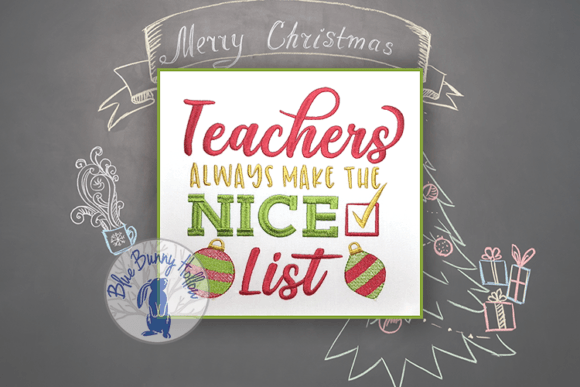 Review: Teachers Always on the Nice List Design