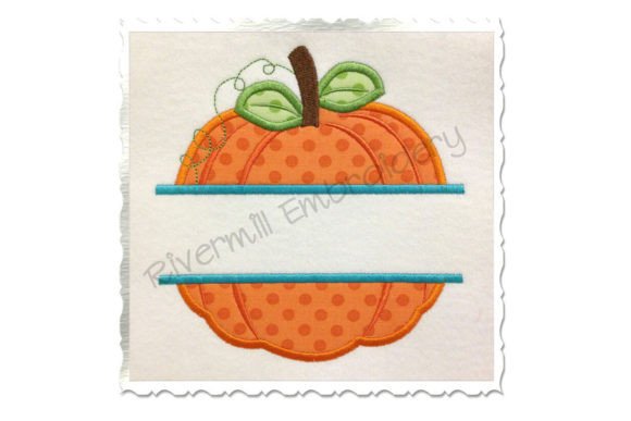 Reviewing Split Pumpkin Applique for Fall Sales