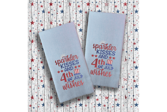 Sparkler Kisses: A Seller’s Review for Patriotic Embroidery